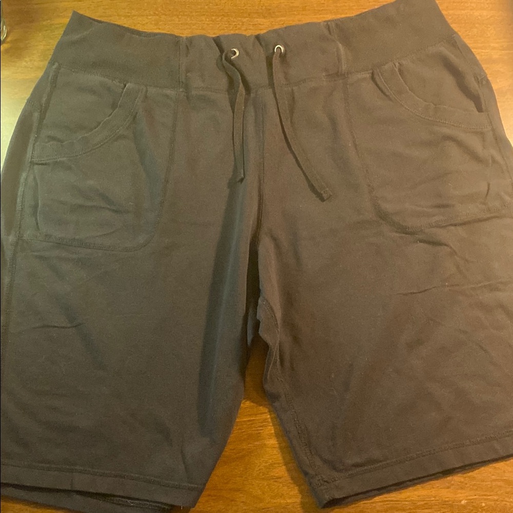 Black shorts